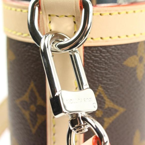 Louis Vuitton Monogram Flask Holder Thermos with Case Water Bottle 78lk524s - Picture 9 of 12